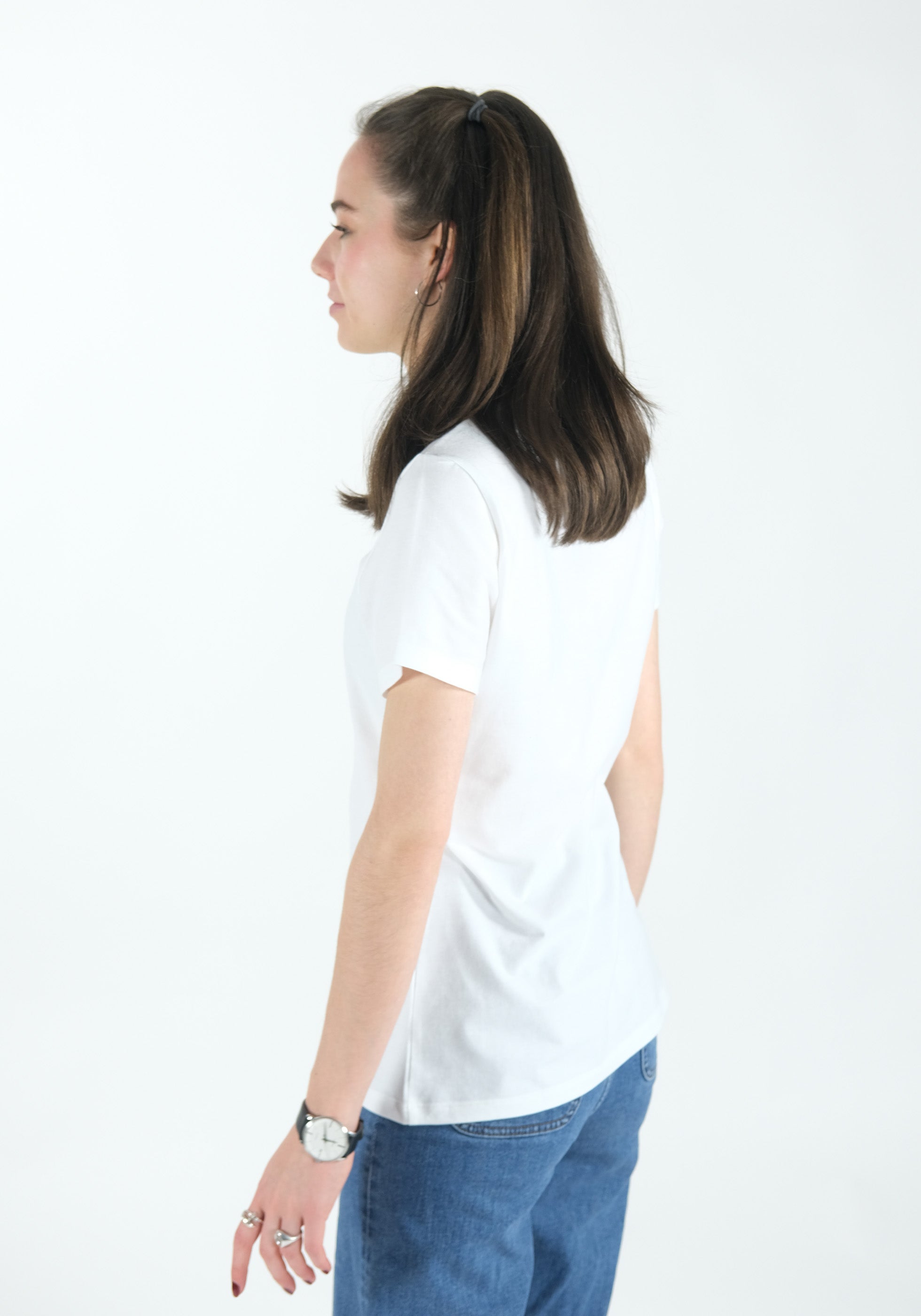 Kurzarm-Shirt Contoured fit Katharina