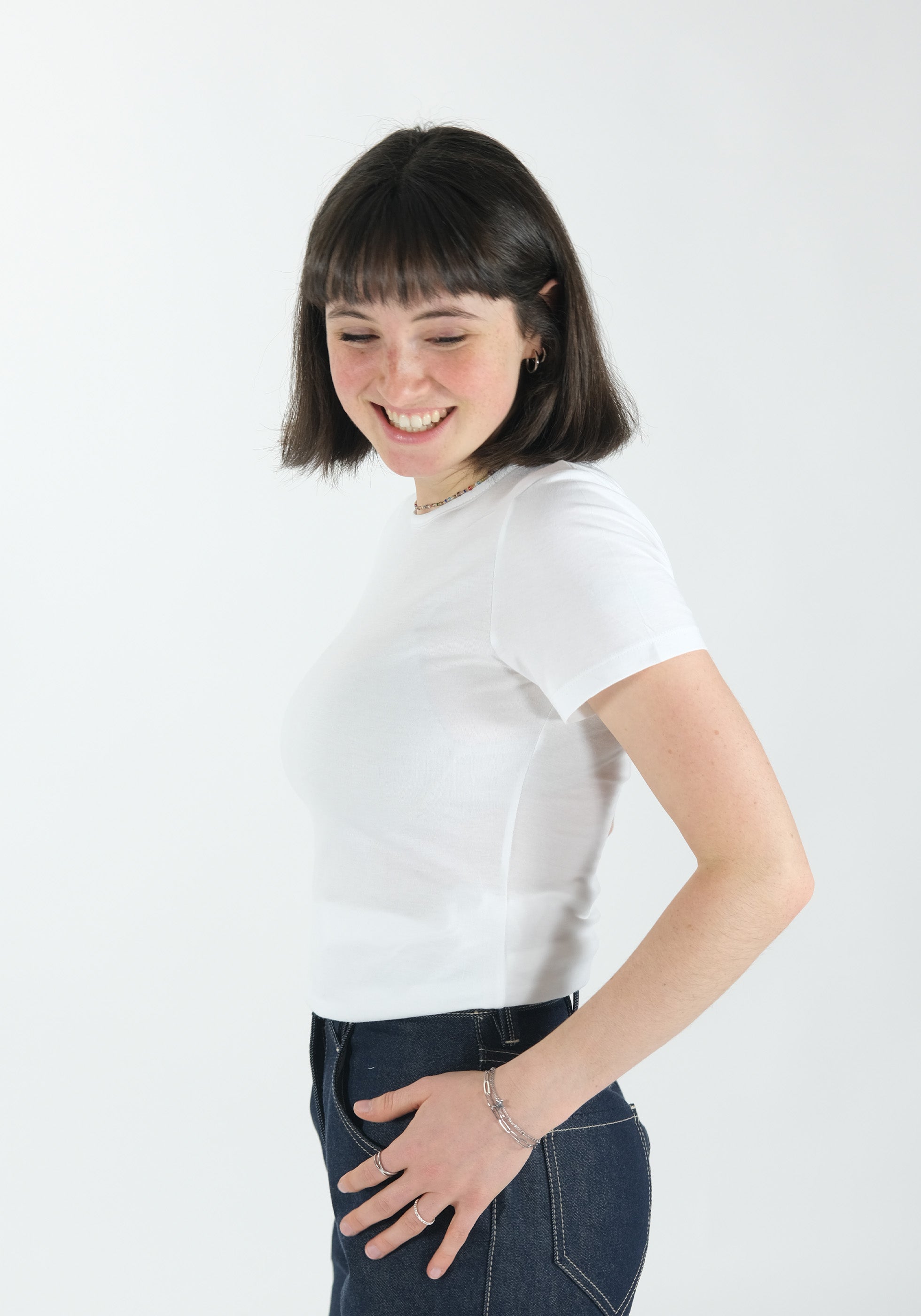 Kurzarm-Shirt Shaped fit Kathleen